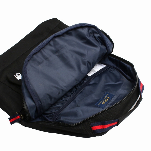 ポロラルフローレン  リュックサック   9AR015-G9O ブラック POLO RALPH LAUREN ポロ ラルフローレン リュック 9AR015-G9O