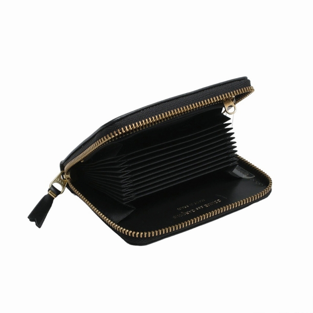 コムデギャルソン ミニウォレット 名刺入れ カードケース 折り財布 ミニ財布 WALLET COMME des GARCONS - 新品COMME DES GARCONS