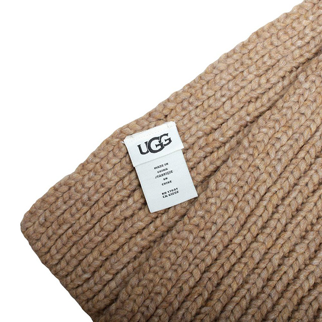 UGG マフラー W Chunky Rib Knit Scarf 20166-CAM UGG アグ W Chunky Rib Knit Scarf マフラー 20166-CAM