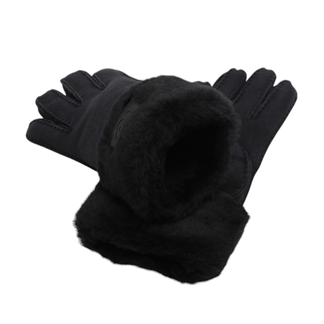 UGG（アグ） UGG Turn Cuff Glove 手袋 17369-BLK レディース S シープ