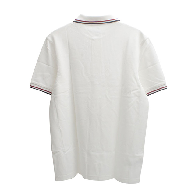 FRED PERRY M3600 ホワイト ポロシャツ Lサイズ FRED PERRY フレッドペリー M3600 ポロシャツ メンズ ティップ