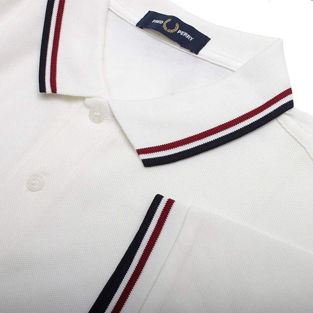 FRED PERRY ホワイト ポロシャツ UK 8 FRED PERRY - FRED PERRY ポロシャツ 8〜9才ホワイトの通販 by