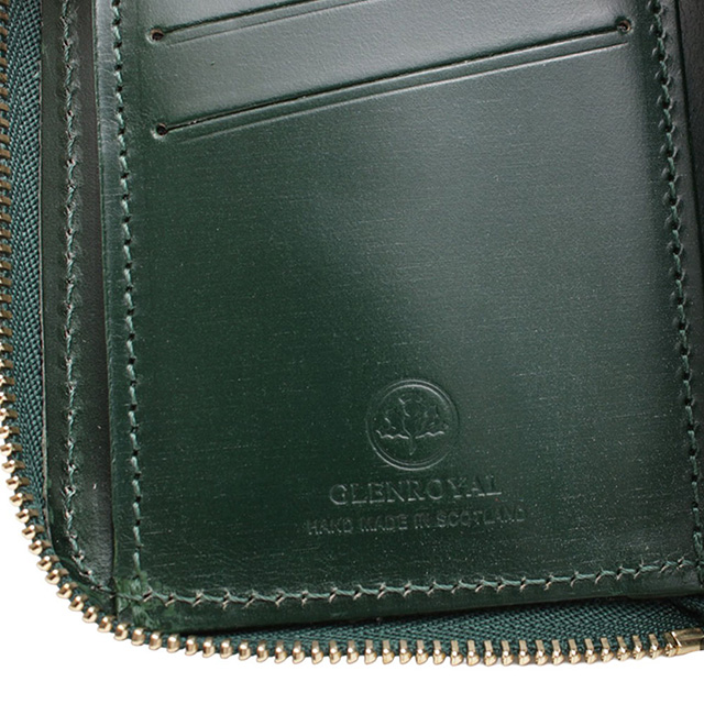 GLENROYAL（グレンロイヤル） GLENROYAL ZIP AROUND SMALL WALLET 二