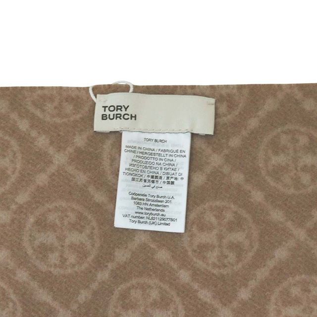 TORY BURCH（トリーバーチ） TORY BURCH T MONOGRAM OBLONG SCARF