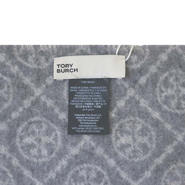 TORY BURCH（トリーバーチ） TORY BURCH T MONOGRAM OBLONG SCARF