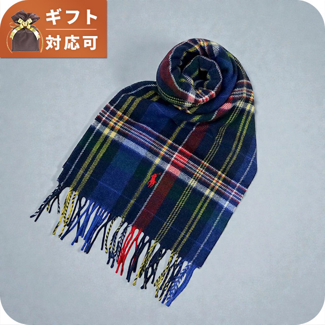 DKKY★ポロラルフローレン★未使用タグ付★マフラー★ラムウール ab-377200.jpg