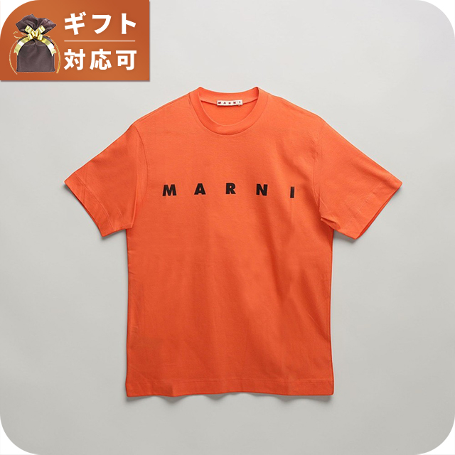 MARNI（マルニ） MARNI Tシャツ ロゴ コットン クルーネックT マルニ