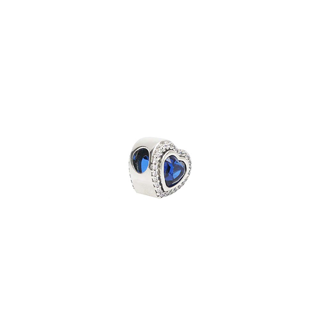 PANDORA（パンドラ） PANDORA Moments Sparkling Blue Heart Charm