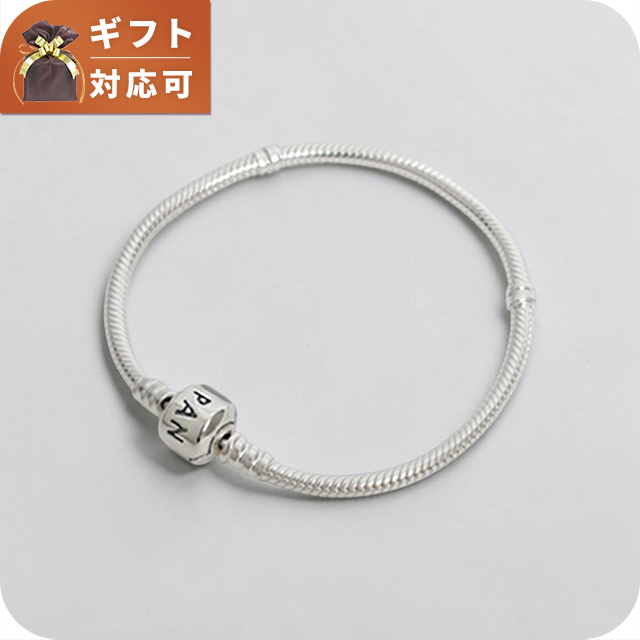 PANDORA（パンドラ） PANDORA Moments Barrel Clasp Snake Chain