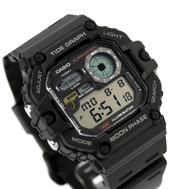 電池切　CASIO W-650 カジキ　レアモデル　デジタル腕時計 ステンレス レアモデル 稼働 CASIO W-650 カジキ アラーム 純正ブレス デジタル