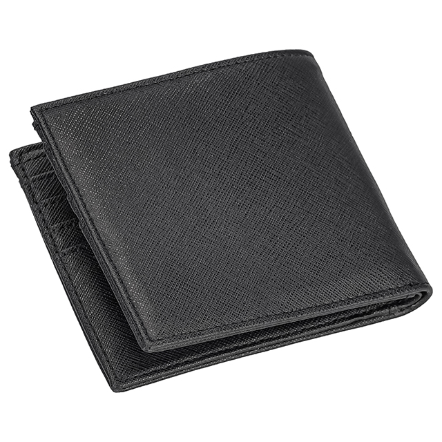 新品未使用　エンポリオアルマーニ 二つ折り財布 C：81072 ブラック EMPORIO ARMANI エンポリオ アルマーニ 二つ折り財布 コンパクト
