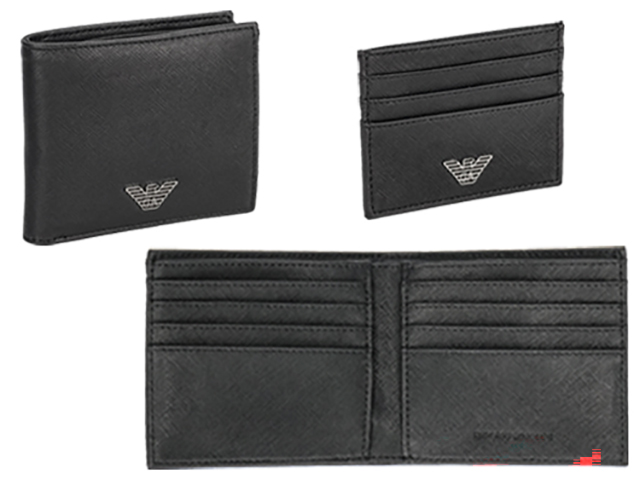 EMPORIO ARMANI エンポリオ アルマーニ 二つ折り財布 コンパクト