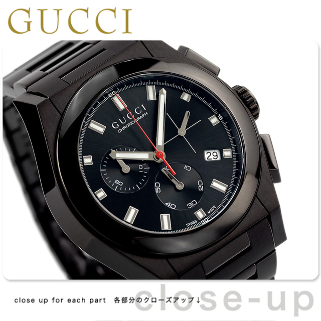814☆美品☆ GUCCI パンテオン 115.2 クロノグラフ メンズ 付属品 GUCCI（グッチ） 時計 メンズ 腕時計 ブランド パンテオン クロノ