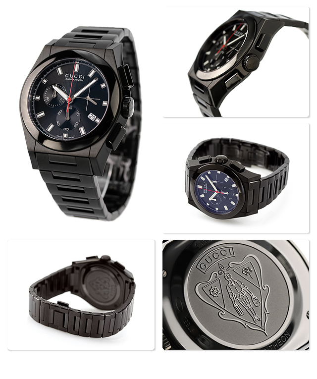 GUCCI（グッチ） 時計 メンズ 腕時計 ブランド パンテオン クロノ