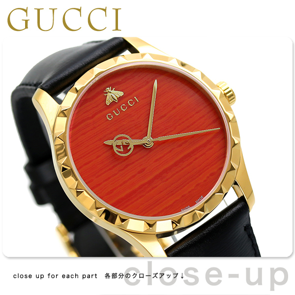 腕時計(アナログ) GUCCI/グッチ/Gタイムレス/38mm/YA126487A/蜂/ビー