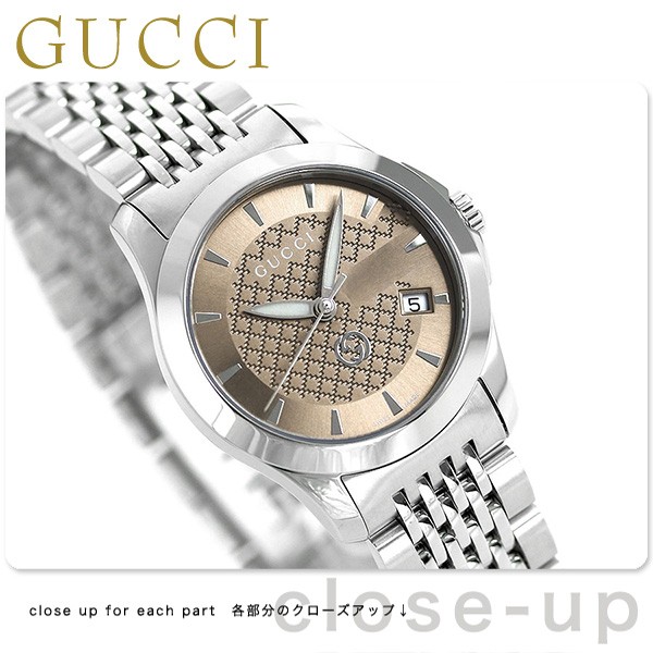 G-Timeless グッチ 時計 Gタイムレス 28mm レディース 腕時計