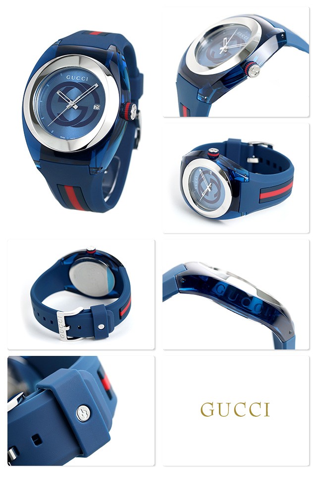 GUCCI グッチ 時計 スイス製 メンズ 腕時計 ブランド YA137104A
