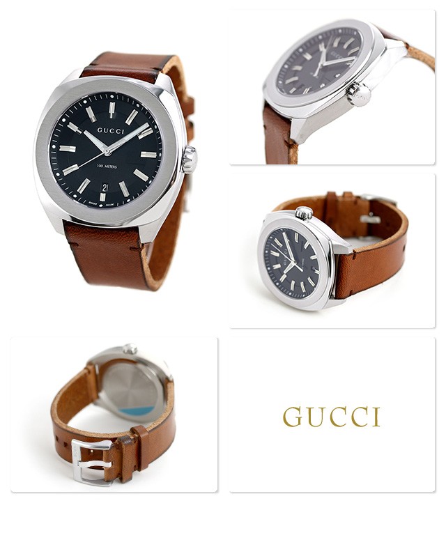 安い大特価 グッチ 時計 ブラック ブラウン 腕時計のななぷれ 通販 Paypayモール Gg2570 44mm メンズ 腕時計 Ya1427 Gucci 格安正規品 Detroithives Org