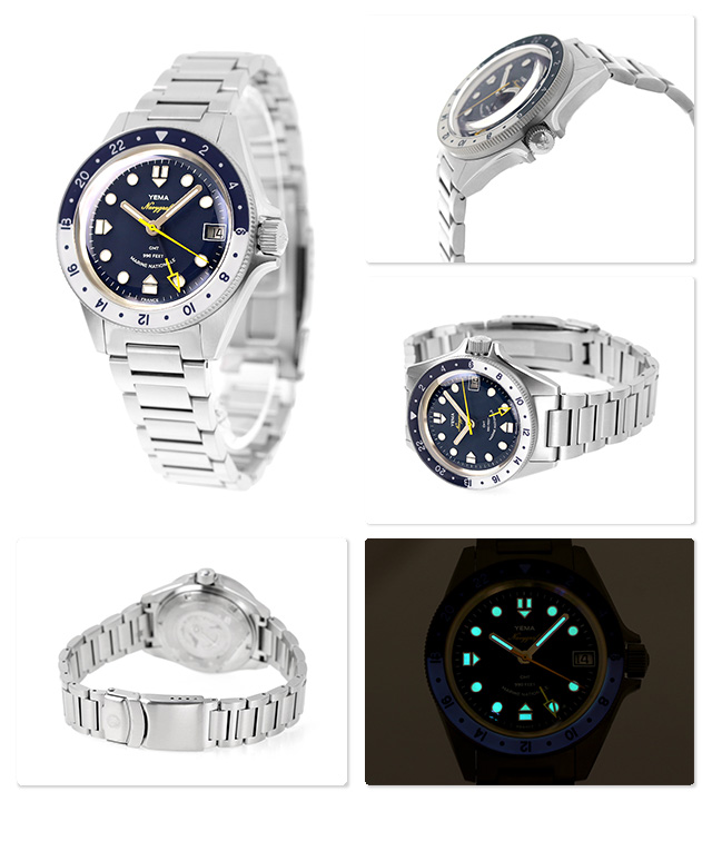 dショッピング |イエマ マリーンナショナル GMT 自動巻き 腕時計 dショッピング |イエマ マリーンナショナル GMT 自動巻き 腕時計