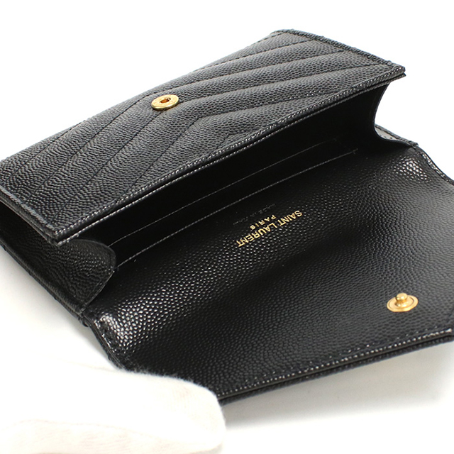 SAINT LAURENT サンローラン 名刺入れ レディース ブランド レザー