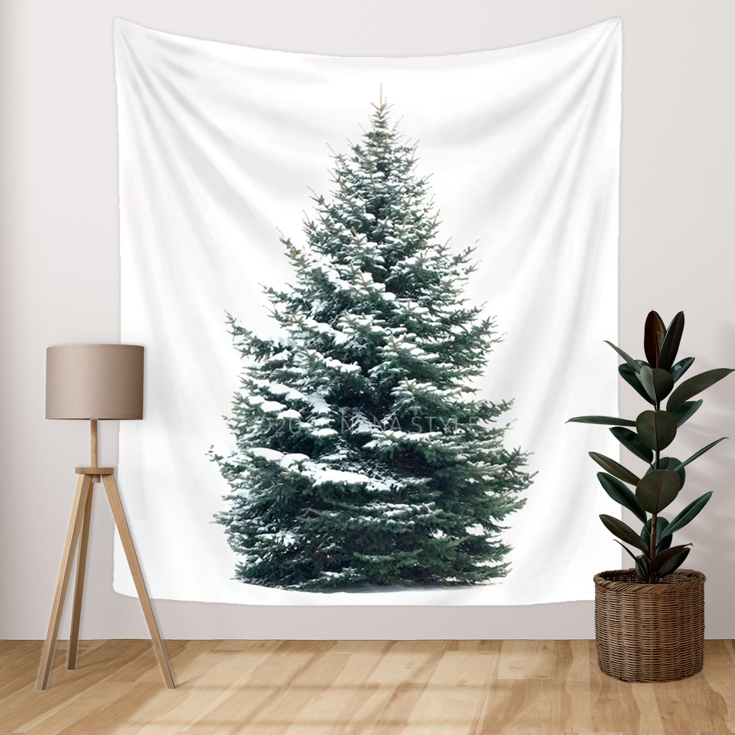 タペストリー クリスマスツリー おしゃれ 北欧 インテリア 雑貨 壁掛け