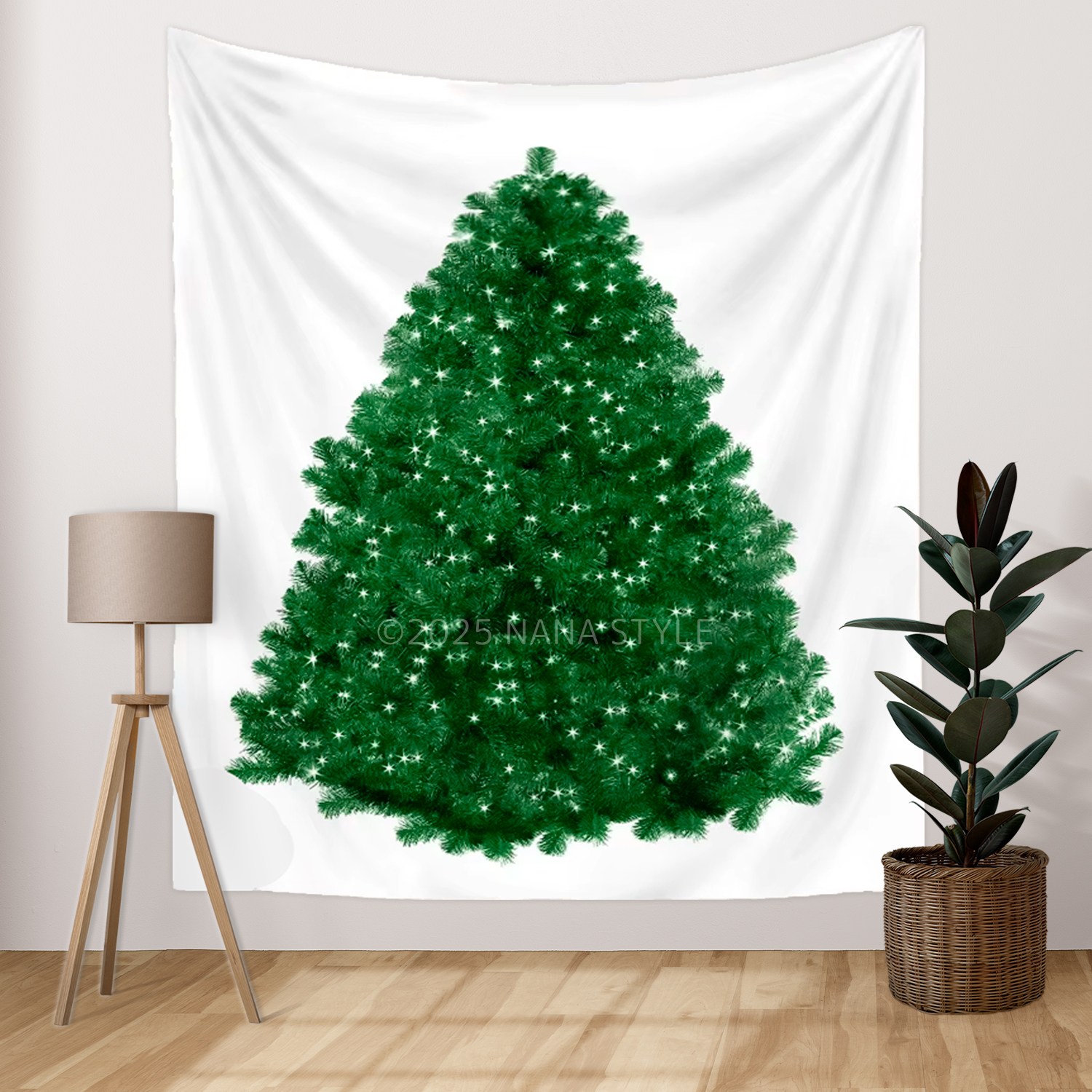 タペストリー クリスマスツリー おしゃれ 北欧 インテリア 雑貨 壁掛け