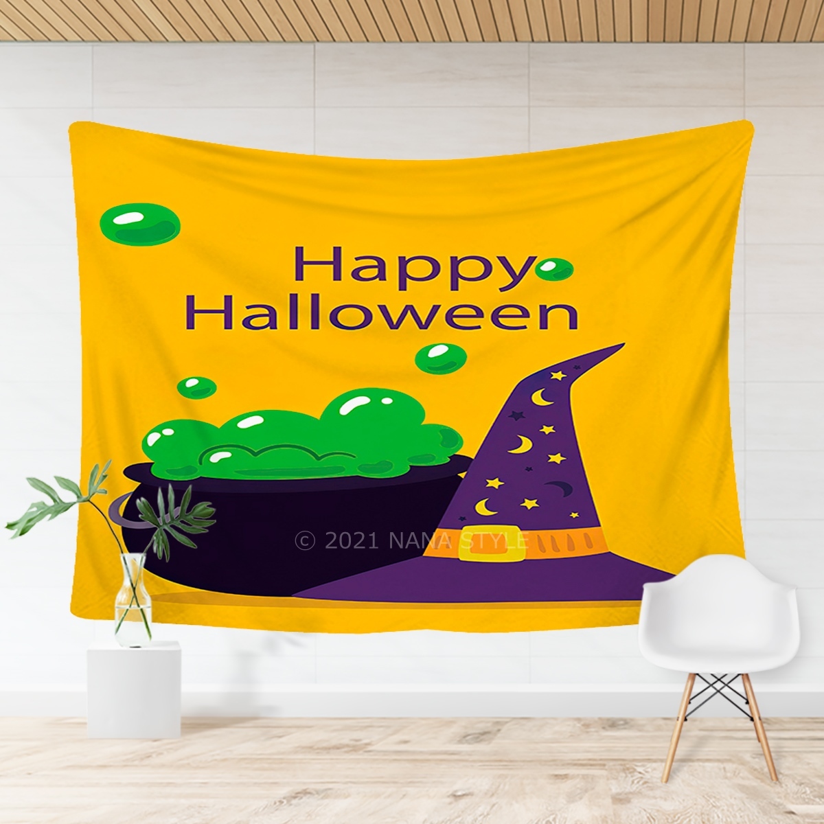 タペストリー ハロウィン 大判 おしゃれ 北欧 インテリア 雑貨 壁掛け