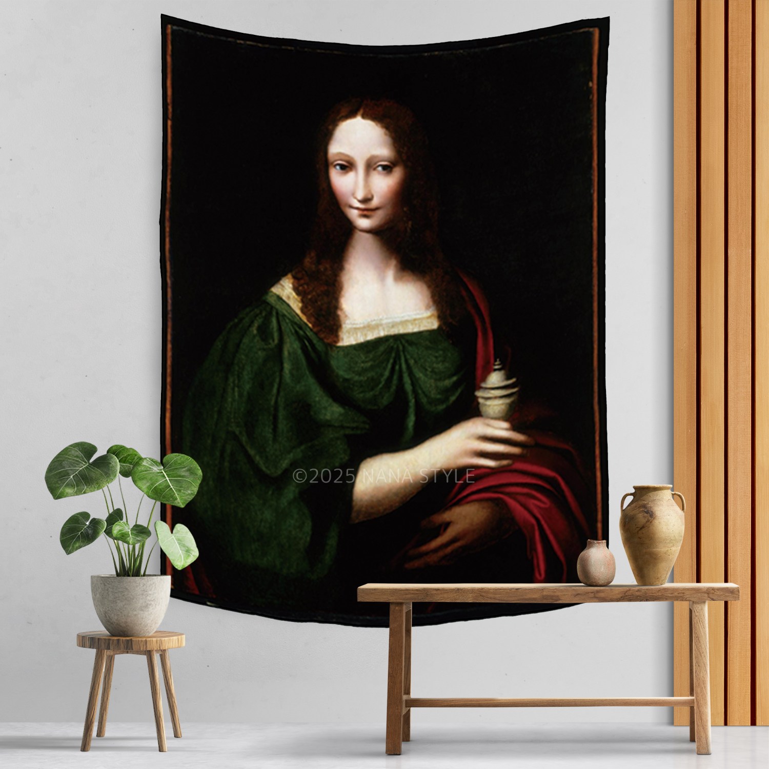 タペストリー モナリザ 名画 おしゃれ 北欧 インテリア 雑貨 壁掛け 絵