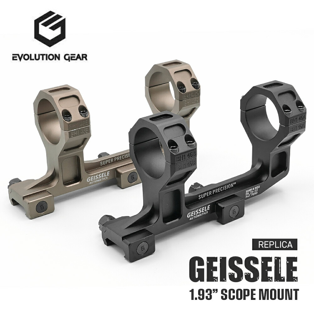 Evolution Gear 製 LPVO 1-6x24 タクティカル ショートスコープ 発光