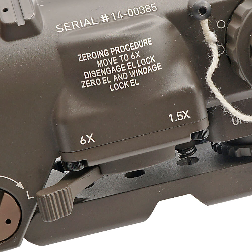 Evolution Gear 製 ELCAN Specter DR 1.5-6x 可変倍率 スコープ