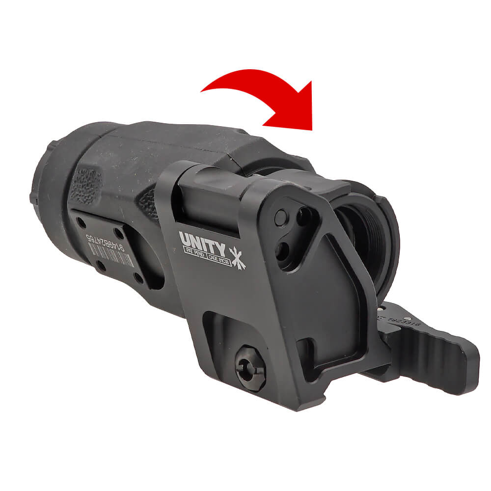 3倍 マグニファイア 3XMAG-1 & UNITY マウント レプリカ Evolution Gear 製 】UNITY TACTICAL FAST FTC 3XMAG マグニファイア