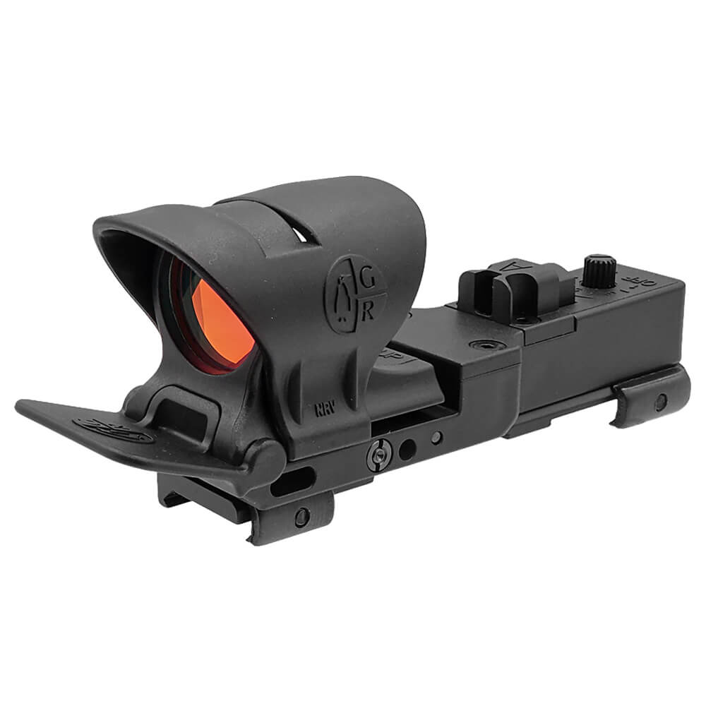 SOTAC 製 C-MORE タイプ RAILWAY ドットサイト レプリカ ルビーレンズ