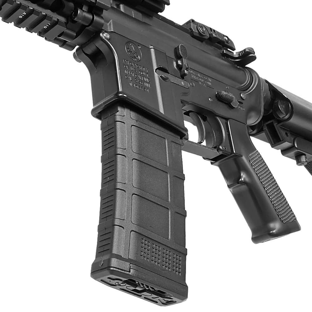 電動ガM4 マガジン 多弾3本とスタンダード2本 多弾数 D-DAY 製 電動ガン M4シリーズ対応 MAGPUL タイプ PMAG GEN.3