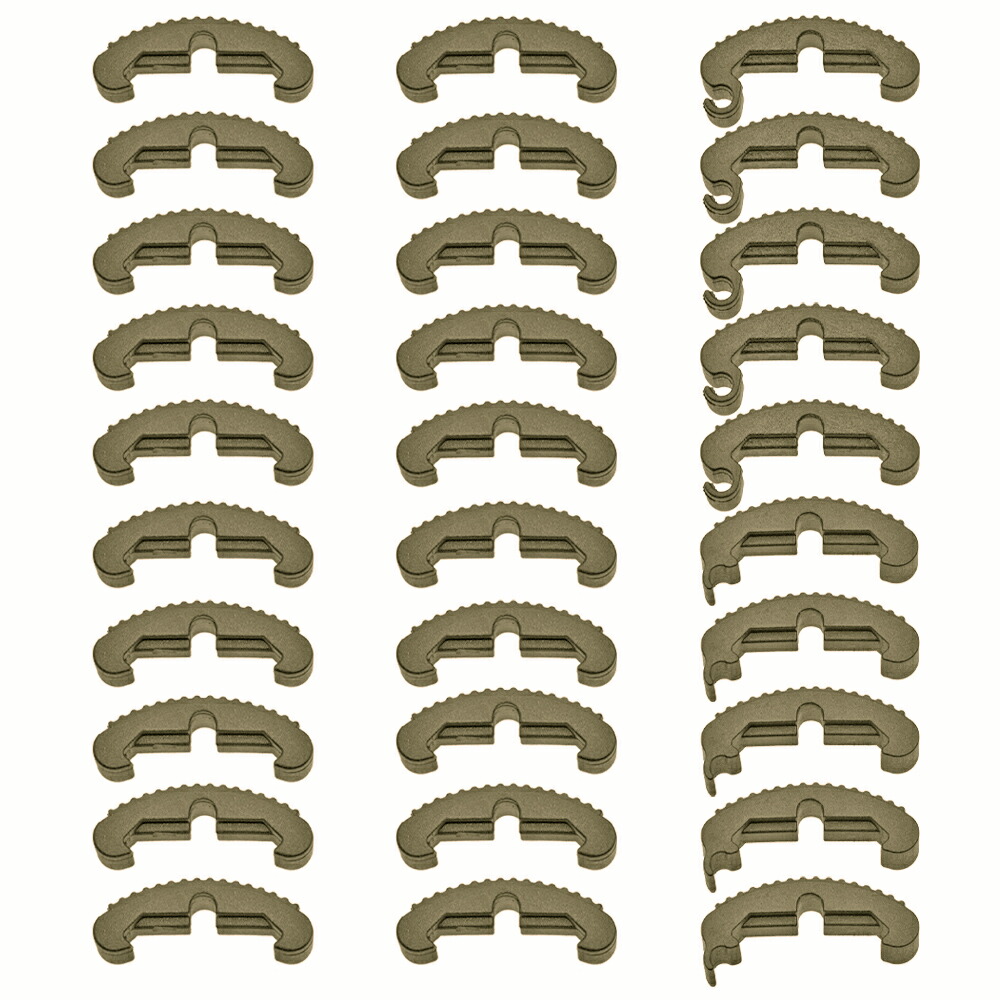 MP 製 LaRueタイプ インデックスクリップ レイルパネル 20mmレイル対応