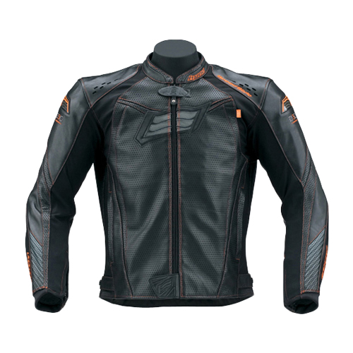 ヒョウドウ HSL012DN NEO-MINERVA D3O ST-X LEATHER JAC BLACK/ORANGE STITCH(CREST)  : 11993 : 京都MC ヤフー店 - 通販 - Yahoo!ショッピング