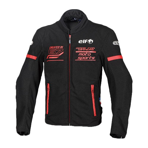 エルフ（elf）EJ-S102 フレッド メッシュジャケット LL elf エルフ EJ-S102 フレッドメッシュジャケット レッド : 京都