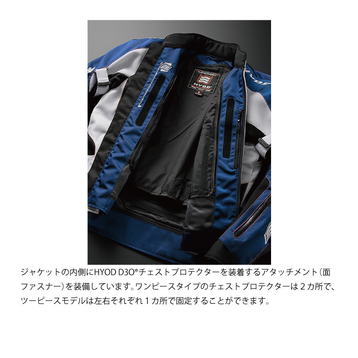 HYOD STJ007DN ST-S SPEED-iD D3O JAC ブラック/レッド ヒョウドウ