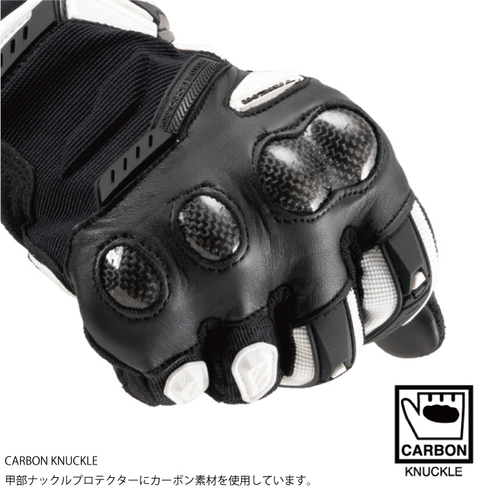 TAICHI RSタイチ RST444 ベロシティメッシュグローブ WHITE/RED 25春夏