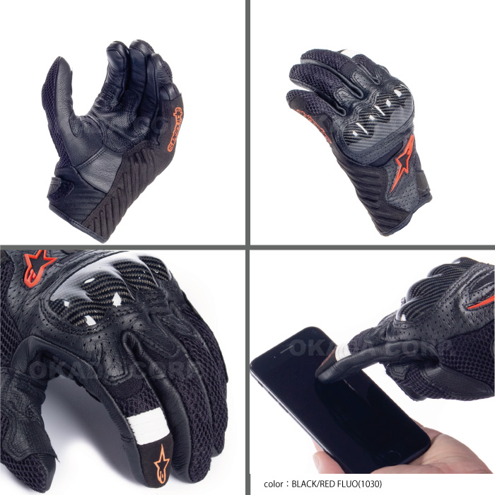 アルパインスターズ(3570518)SMX-1 AIR v2 GLOVE グローブ BLACK(10