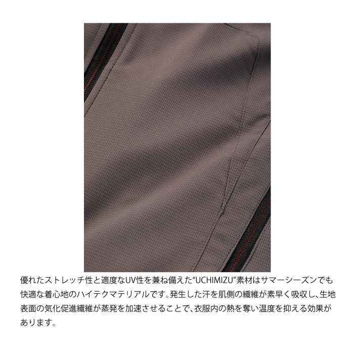 HYOD STJ329 ST-S UCHIMIZU COOL DRY PARKA（MINERVA）ウチミズ ジャケット｜nankai-kyoto｜03