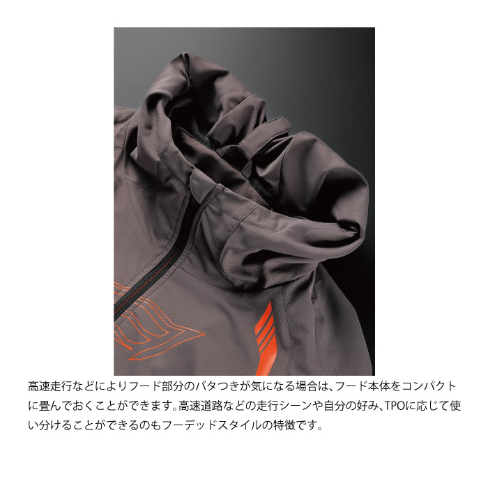 HYOD STJ329 ST-S UCHIMIZU COOL DRY PARKA（MINERVA）ウチミズ ジャケット｜nankai-kyoto｜05