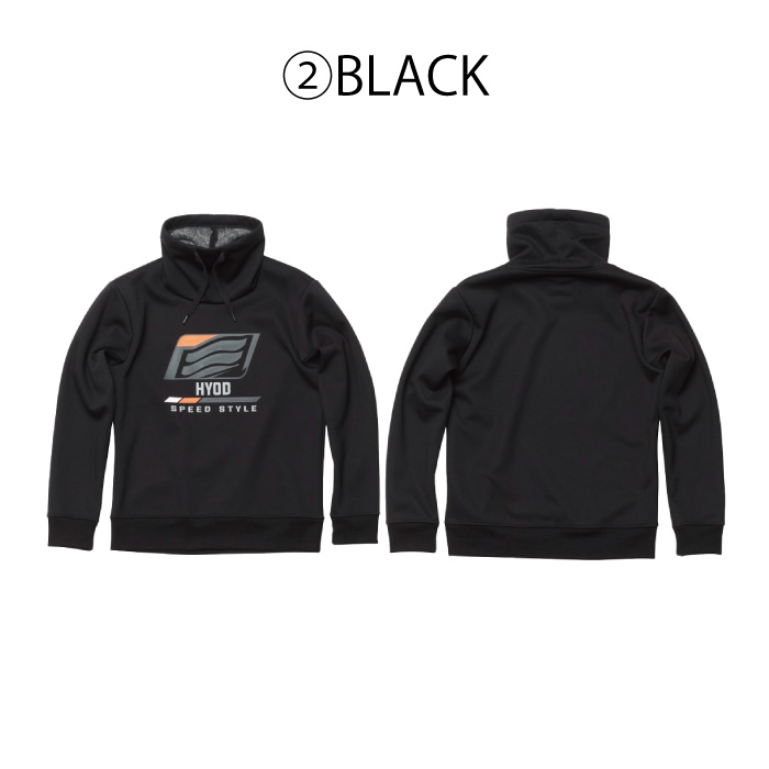 HYOD STU744 WIND BLOCK HI NECK HEAT SWEAT SHIRTS ヒョウドウ バイク用防寒インナー バイク ウェア : 54199 : 京都MC ヤフー店