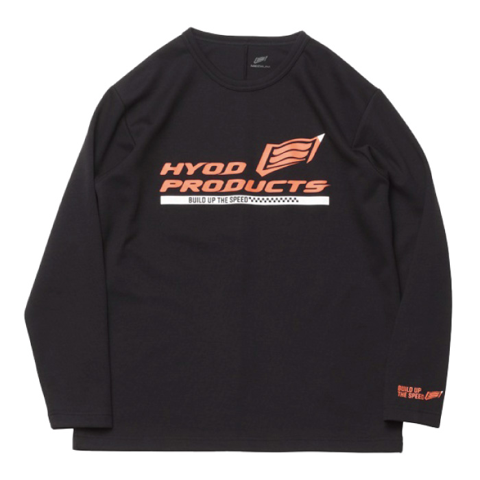 HYOD HIU502 HYOD iD LONG SLEEVE T-SHIRTS BLACK ロングスリーブTシャツ ヒョウドウ｜nankai-kyoto