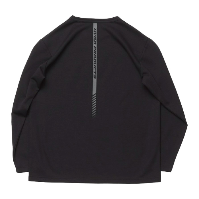 HYOD HIU503 iD LONG SLEEVE T-SHIRTS BLACK ロングスリーブTシャツ