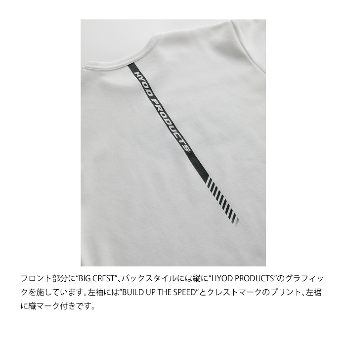 HYOD HIU503 HYOD iD LONG SLEEVE T-SHIRTS BLACK ロングスリーブTシャツ ヒョウドウ｜nankai-kyoto｜03