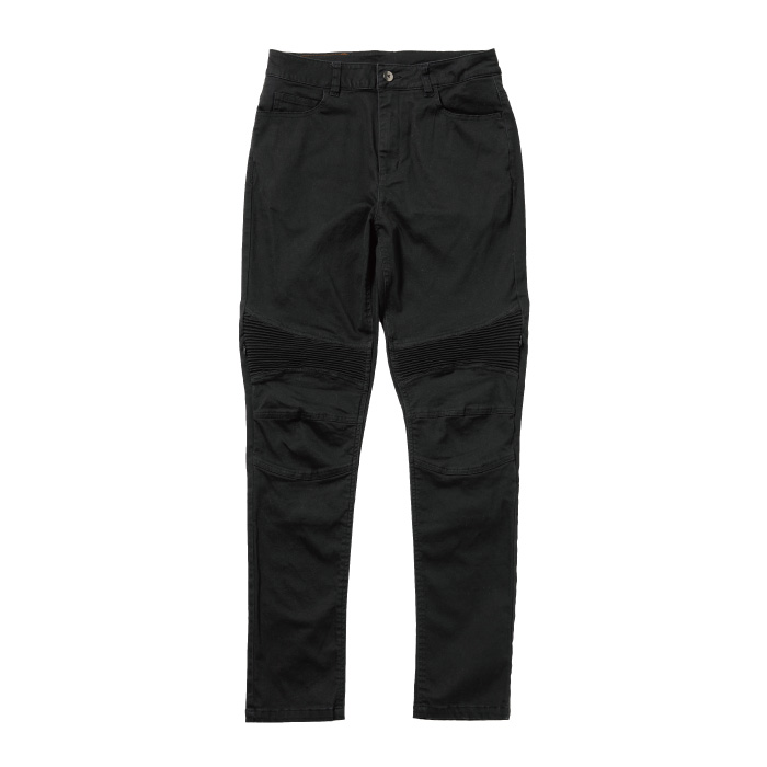 美品☆ロッソスタイルラボ スキニーパンツ オールシーズン用 レディースM 黒 Rosso StyleLab ロッソスタイルラボ ROP67 ストレッチスキニー