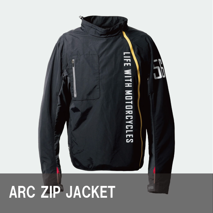 56デザイン ARC ZIP JACKET ジャケット レディースサイズあり｜nankai-kyoto｜02