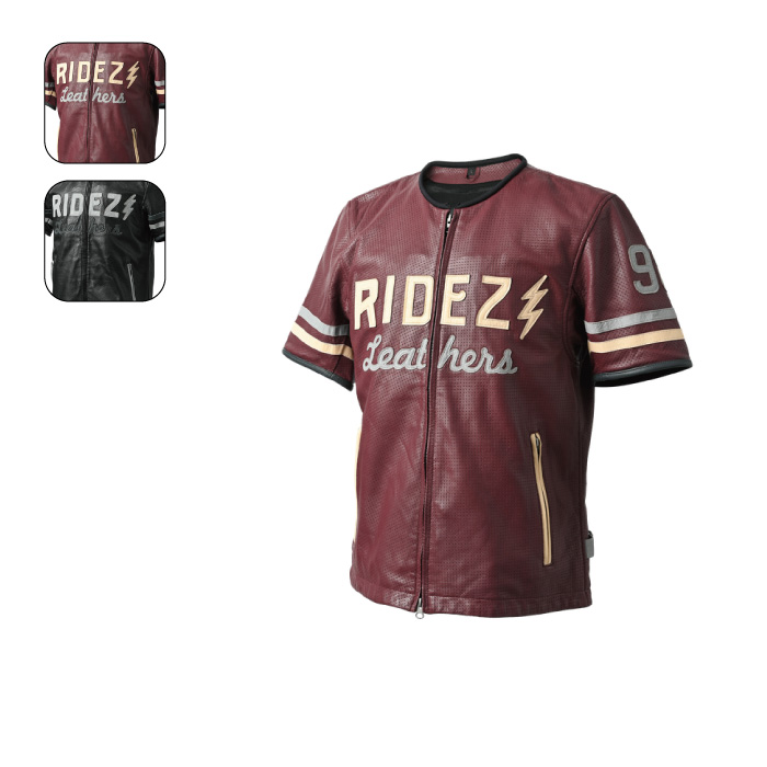 ライズ　半袖 革ジャン レディース メンズ レザー　ライダー　バイク 本革　L Amazon.co.jp: [ライズ] レザージャケット RLJ900-BK-XL メンズ