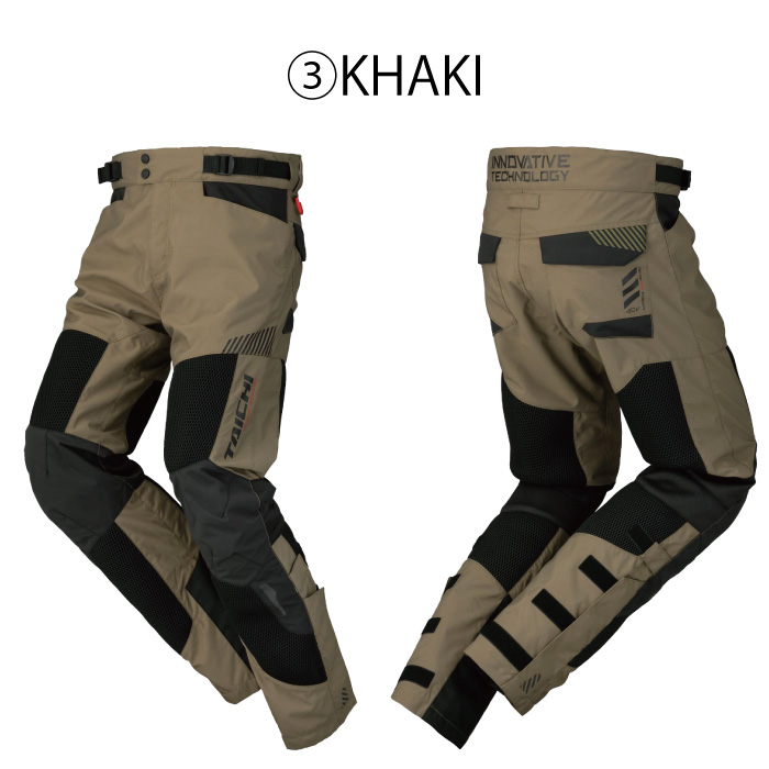 TAICHI ブラックパンツ BLサイズ TAICHI バイク用パンツ 黒 サイズBM - メルカリ