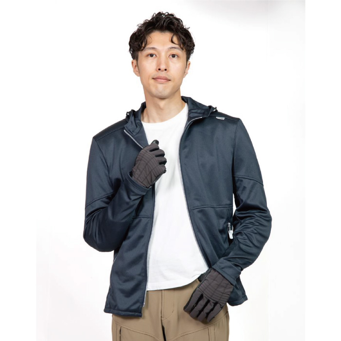 POWERAGE　イージーライドパーカー　ダンガリー色　Mサイズ Amazon.co.jp: [パワーエイジ] イージーライドパーカー